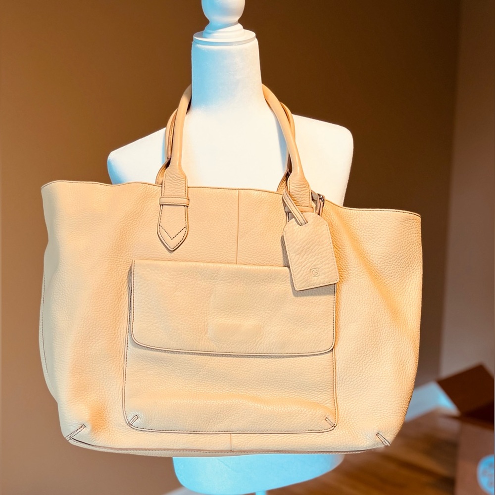 Cole Haan Pebbled Leather Tote Bag